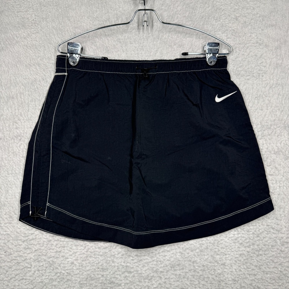 Nike Athletic Tennis Golf Skirt Nylon Black Women's Size Medium